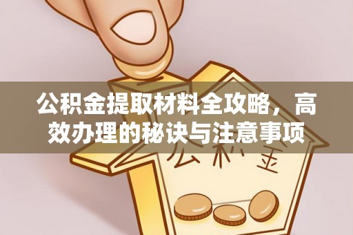 龙陵公积金提取材料全攻略，高效办理的秘诀与注意事项