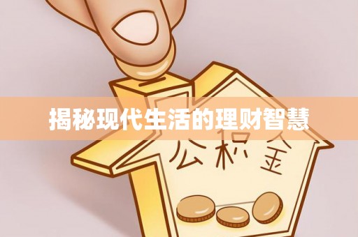 龙陵揭秘现代生活的理财智慧