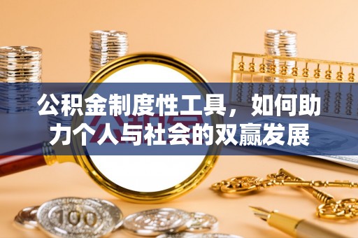 龙陵公积金制度性工具，如何助力个人与社会的双赢发展