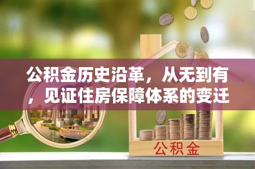 龙陵公积金历史沿革，从无到有，见证住房保障体系的变迁