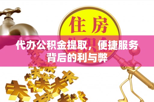 龙陵代办公积金提取，便捷服务背后的利与弊