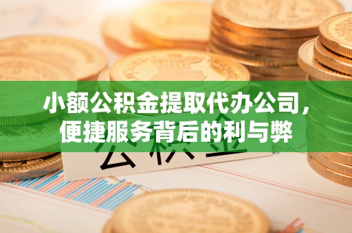 龙陵小额公积金提取代办公司，便捷服务背后的利与弊