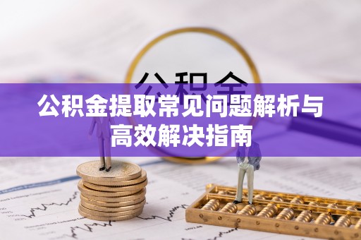 龙陵公积金提取常见问题解析与高效解决指南