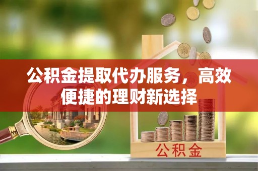 龙陵公积金提取代办服务，高效便捷的理财新选择