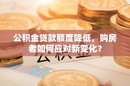 龙陵公积金贷款额度降低，购房者如何应对新变化？