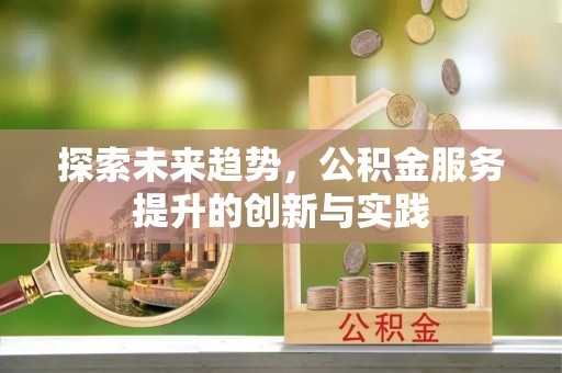 龙陵探索未来趋势，公积金服务提升的创新与实践