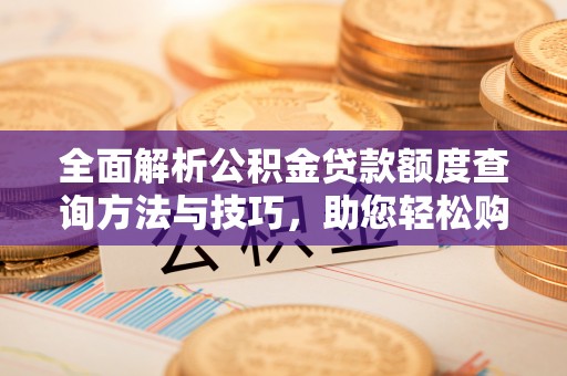 龙陵全面解析公积金贷款额度查询方法与技巧，助您轻松购房