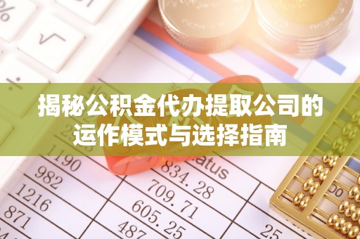 龙陵揭秘公积金代办提取公司的运作模式与选择指南