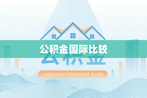 龙陵公积金国际比较