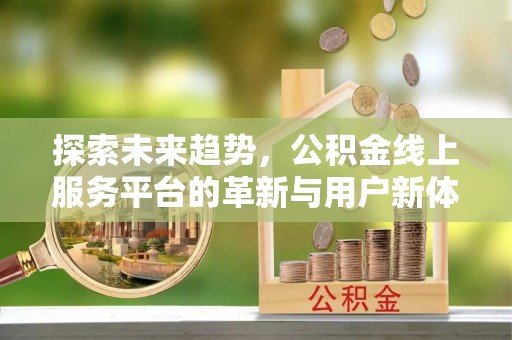 龙陵探索未来趋势，公积金线上服务平台的革新与用户新体验