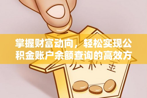 龙陵掌握财富动向，轻松实现公积金账户余额查询的高效方式