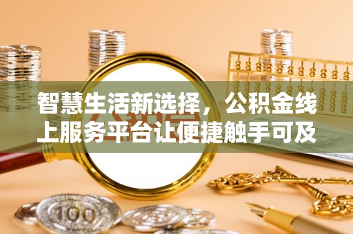 龙陵智慧生活新选择，公积金线上服务平台让便捷触手可及