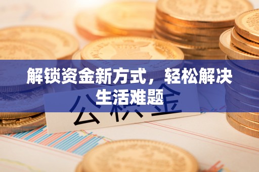 龙陵解锁资金新方式，轻松解决生活难题