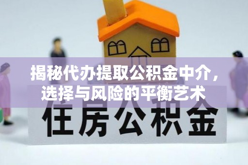 龙陵揭秘代办提取公积金中介，选择与风险的平衡艺术
