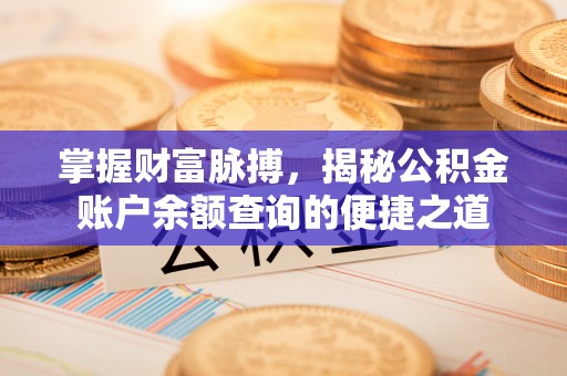 龙陵掌握财富脉搏，揭秘公积金账户余额查询的便捷之道