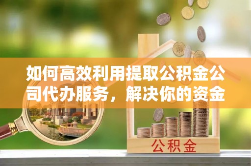 龙陵如何高效利用提取公积金公司代办服务，解决你的资金难题