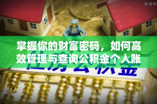 龙陵掌握你的财富密码，如何高效管理与查询公积金个人账户信息