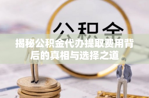 龙陵揭秘公积金代办提取费用背后的真相与选择之道