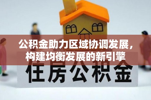 龙陵公积金助力区域协调发展，构建均衡发展的新引擎