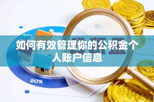 龙陵如何有效管理你的公积金个人账户信息