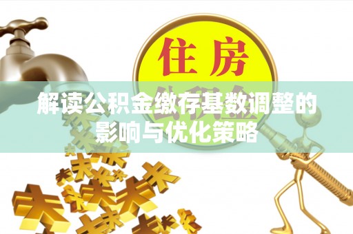 龙陵解读公积金缴存基数调整的影响与优化策略