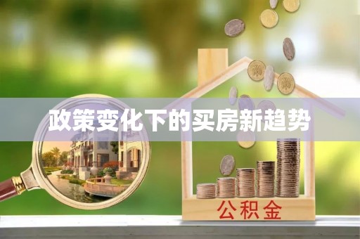 龙陵政策变化下的买房新趋势