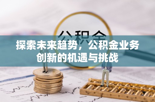 龙陵探索未来趋势，公积金业务创新的机遇与挑战