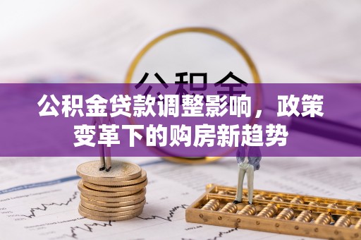 龙陵公积金贷款调整影响，政策变革下的购房新趋势