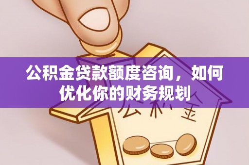 龙陵公积金贷款额度咨询，如何优化你的财务规划