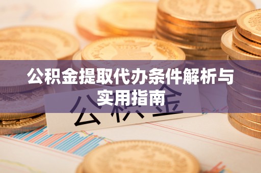龙陵公积金提取代办条件解析与实用指南