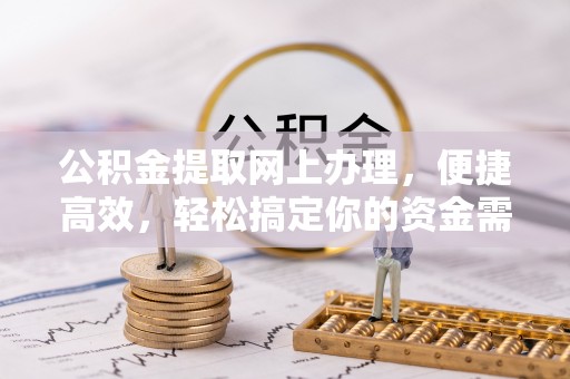 龙陵公积金提取网上办理，便捷高效，轻松搞定你的资金需求