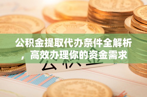 龙陵公积金提取代办条件全解析，高效办理你的资金需求