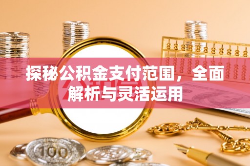 龙陵探秘公积金支付范围，全面解析与灵活运用