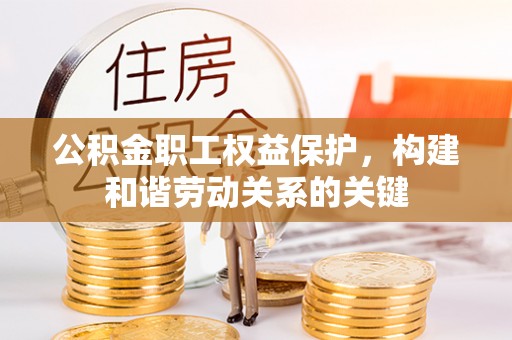 龙陵公积金职工权益保护，构建和谐劳动关系的关键