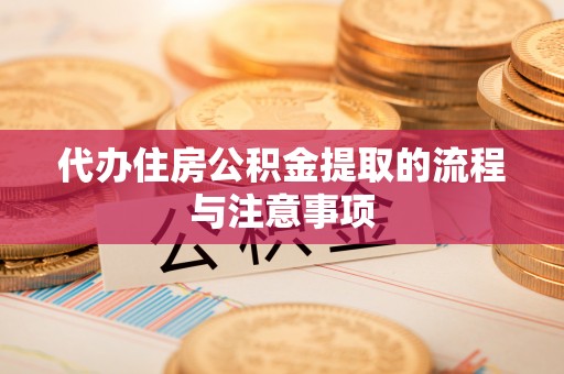 龙陵代办住房公积金提取的流程与注意事项