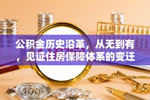 龙陵公积金历史沿革，从无到有，见证住房保障体系的变迁