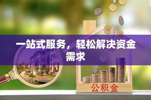 龙陵一站式服务，轻松解决资金需求