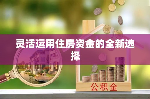 龙陵灵活运用住房资金的全新选择